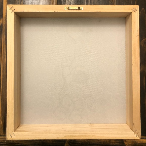 12"x12" Astronaut with A Balloon Dreaming Canvas Pic - Picture 3 of 3